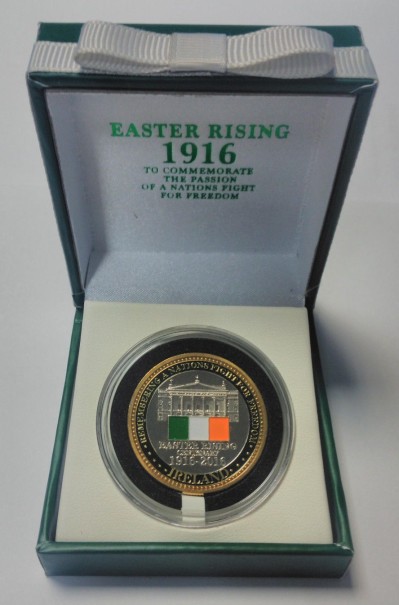 Boxed Easter Rising Centenary Coin