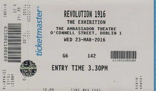 Revolution 1916 Ticket