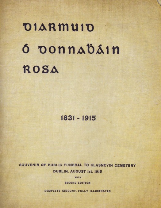 State Reproduction of Funeral booklet