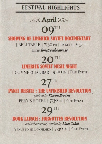Programme of Events 3