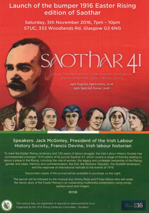 Saothar 41 Poster